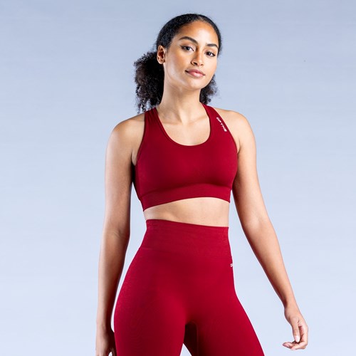 DFYNE Dynamic Sports Bra Crimson | 9864-BWEIK