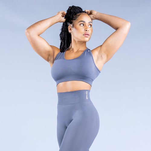DFYNE Dynamic Sports Bra Dunkelgrau | 8742-EFSKH