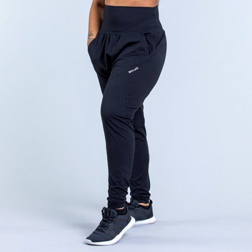 DFYNE Origin Harem Tapered Fit Joggers Schwarz | 4783-CLNKA