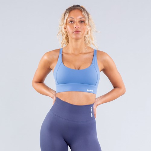 DFYNE Origin High-Support Sports Bra Hellblau | 0231-IXHBD