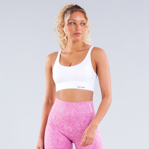 DFYNE Origin High-Support Sports Bra Weiß | 2439-OTSYZ