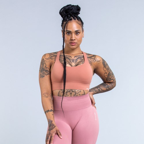 DFYNE Origin Medium-Support Sports Bra Brick | 0845-WEXMP