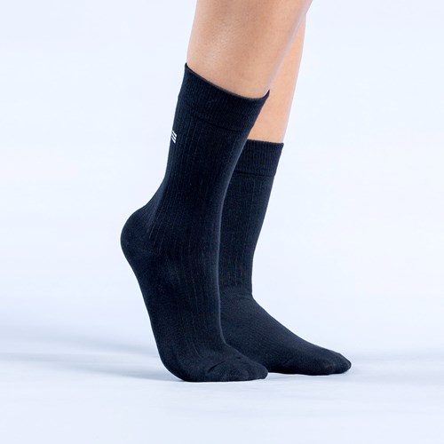 DFYNE Revive Crew Socks 3pk Schwarz | 8715-KNWJR