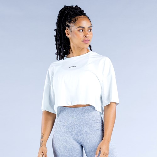 DFYNE Revive Crop Top Weiß | 4531-DUTJL